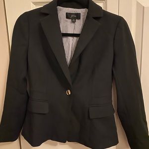Black Jcrew blazer in size 0 petite